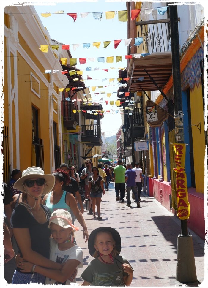 Lively and lovely streets in Santa Marta