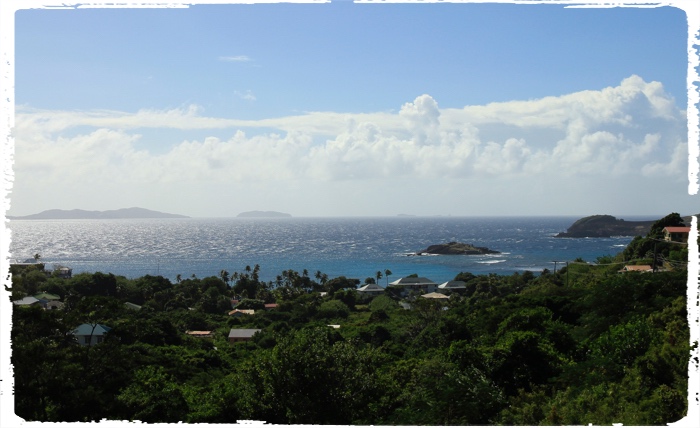 View from Bequia to the Grenadines 